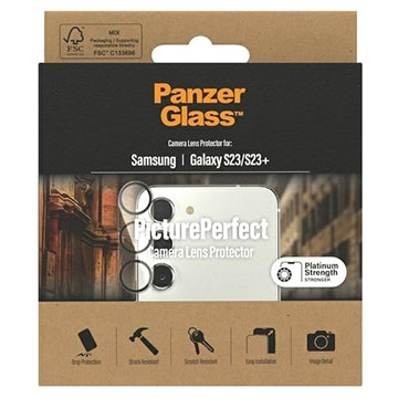 PanzerGlass PicturePerfect Samsung Galaxy S23 5G/S23+ 5G Kameralinsebeskytter