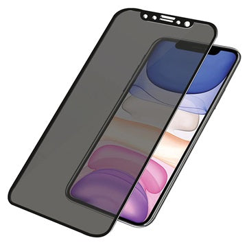 PanzerGlass Privacy CF iPhone XR / iPhone 11 Hærdet glas - Sort