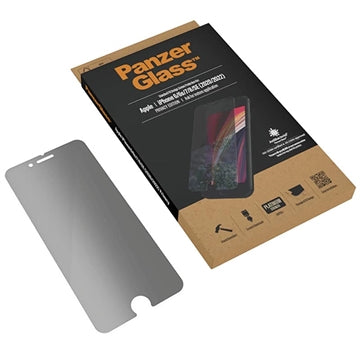 iPhone 6/6S/7/8/SE (2020)/SE (2022) PanzerGlass Standard Fit Privacy Hærdet glas