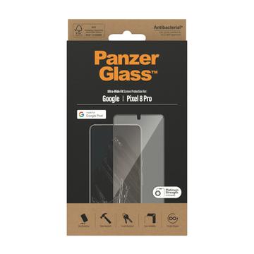 Google Pixel 8 Pro PanzerGlass Ultra-Wide Fit Hærdet Glas - Sort Kant