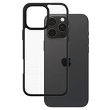 iPhone 16 Pro PanzerGlass Care Urban Combat Cover - Sort / Gennemsigtig