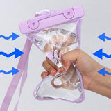 Pastel flydende vandtæt universaltaske - 6.5" - gul
