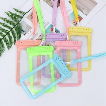 Pastel flydende vandtæt universaltaske - 6.5" - gul