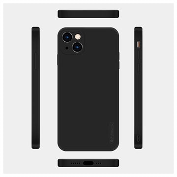 iPhone 13 Pinwuyo Liquid Silikone Cover - Sort