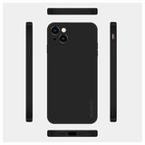 iPhone 13 Pinwuyo Liquid Silikone Cover - Sort
