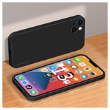 iPhone 13 Pinwuyo Liquid Silikone Cover - Sort