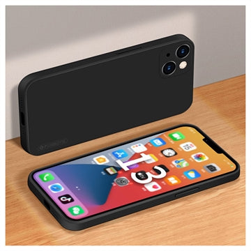iPhone 13 Pinwuyo Liquid Silikone Cover - Sort