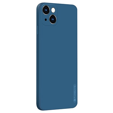 iPhone 13 Pinwuyo Liquid Silikone Cover - Blå