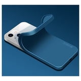 iPhone 13 Pinwuyo Liquid Silikone Cover - Blå