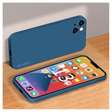 iPhone 13 Pinwuyo Liquid Silikone Cover - Blå