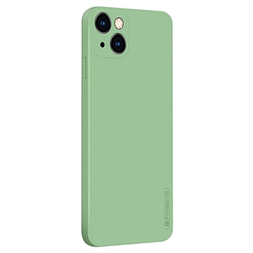 iPhone 13 Pinwuyo Liquid Silikone Cover - Grøn