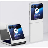 Motorola Razr 40 Ultra Plastikcover - Hvid