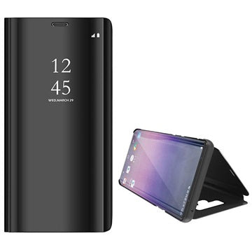 Luksus Series Mirror View Samsung Galaxy Note9 Flip Cover - Sort