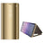 Luksus Series Mirror View Samsung Galaxy Note9 Flip Cover - Guld