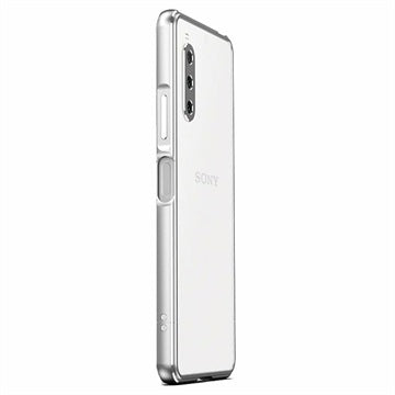 Polar Lights Style Sony Xperia 10 IV Metal Bumper - Sølv