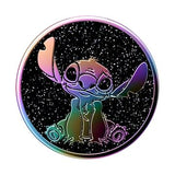 PopSockets Enamel Ekspanderende Stander & Greb - Oil Slick Stitch