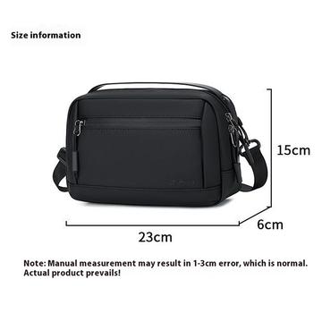 Poso PS-831 Crossbody-skuldertaske til digitalt tilbehør - sort