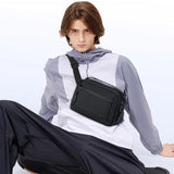 Poso PS-831 Crossbody-skuldertaske til digitalt tilbehør - sort