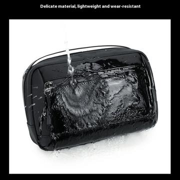 Poso PS-831 Crossbody-skuldertaske til digitalt tilbehør - sort