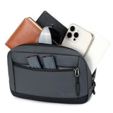 Poso PS-831 Crossbody-skuldertaske til digitalt tilbehør - grå