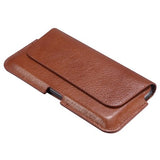 Premium Universal Læder Bæltetaske - 6.1" - Brun