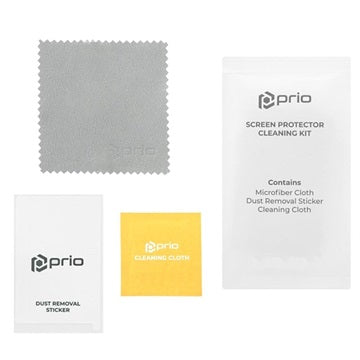 Prio 3D iPhone SE (2020)/SE (2022) Hærdet Glas - 9H, 0.33mm - Sort