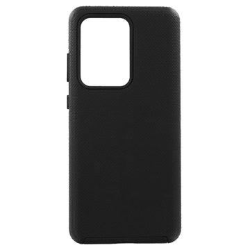 Prio Double Shell Samsung Galaxy S20 Ultra Hybrid Cover - Sort