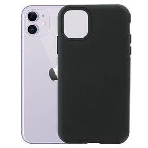 Prio Double Shell iPhone 11 Hybrid Cover - Sort