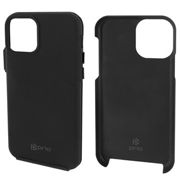 Prio Double Shell iPhone 11 Hybrid Cover - Sort