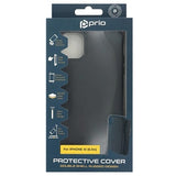 Prio Double Shell iPhone 11 Hybrid Cover - Sort