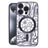 iPhone 16 Prio Elegant Mag Cover m. beskyttelse af kameralinsen - Sort