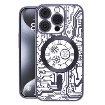 iPhone 16 Prio Elegant Mag Cover m. beskyttelse af kameralinsen - Sort