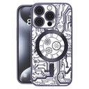 iPhone 16 Plus Prio Elegant Mag Cover m. beskyttelse af kameralinsen - Sort