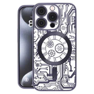 iPhone 16 Plus Prio Elegant Mag Cover m. beskyttelse af kameralinsen - Sort