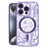 iPhone 16 Prio Elegant Mag Cover m. beskyttelse af kameralinsen - Lilla