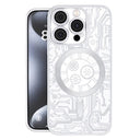iPhone 16 Prio Elegant Mag Cover m. Beskyttelse til kameralinse - Sølv