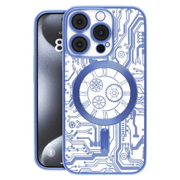 iPhone 16 Plus Prio Elegant Mag cover m. beskyttelse af kameralinsen - Blå