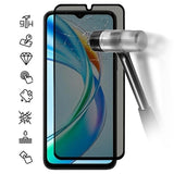 Honor X5b/X5b Plus Privacy Full Cover Skærmbeskyttelse Hærdet Glas - Sort Kant