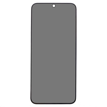 Samsung Galaxy A55 Privacy Full Cover Hærdet Glas Skærmbeskytter - Sort Kant