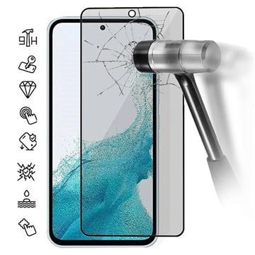 Xiaomi Redmi K80/K80 Pro/Poco F7 Ultra Privacy Full Cover Skærmbeskyttelse Hærdet Glas - Sort Kant