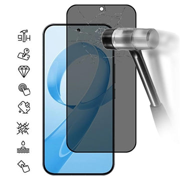 Xiaomi Redmi K90 Pro Max/Poco F8 Ultra Privacy Full Cover Skærmbeskytter Hærdet Glas - Sort Kant