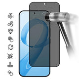 Xiaomi Redmi K90 Pro Max/Poco F8 Ultra Privacy Full Cover Skærmbeskytter Hærdet Glas - Sort Kant