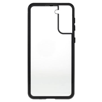 Privatliv Serie Samsung Galaxy S21 5G Magnetisk Cover - Sort