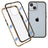 iPhone 14 Plus Magnetisk Cover med Hærdet Glas - Guld