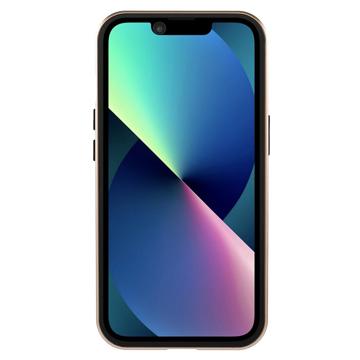 iPhone 14 Plus Magnetisk Cover med Hærdet Glas - Guld
