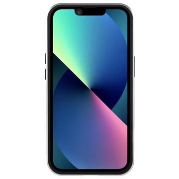 iPhone 14 Plus Magnetisk Cover med Hærdet Glas - Sølv