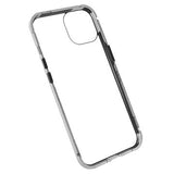 iPhone 14 Plus Magnetisk Cover med Hærdet Glas - Sølv