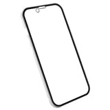 iPhone 14 Plus Magnetisk Cover med Hærdet Glas - Sølv