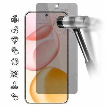 Honor 400 Privacy Skærmbeskyttelse Hærdet Glas - 9H