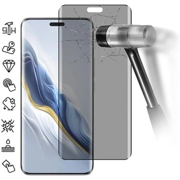 Honor Magic7 Pro Privacy Skærmbeskyttelse Hærdet Glas - 9H